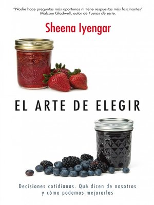 cover image of El arte de elegir